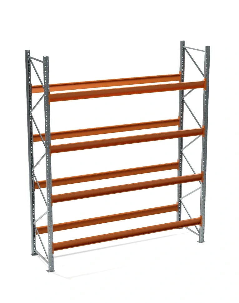 Стеллаж паллетный СП 4500x3600x1100, 4 яруса (3010 кг на ярус, 17900 кг на секцию) Стеллаж паллетный СП 4500x3600x1100, 4 яруса (3010 кг на ярус, 17900 кг на секцию)