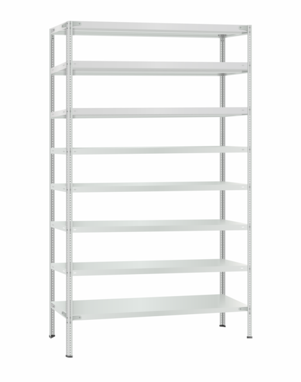 Стеллаж металлический Титан МС-500 2400х1200х300 8 полок