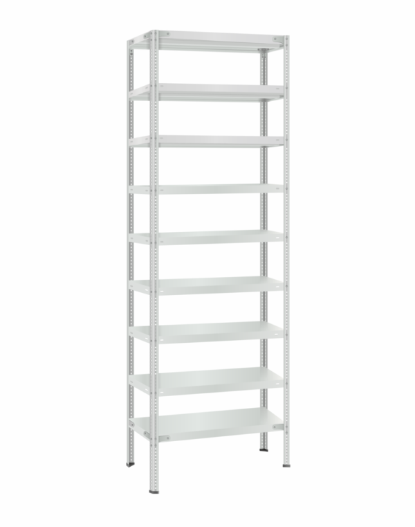 Стеллаж металлический Титан МС-500 3000х700х600 9 полок