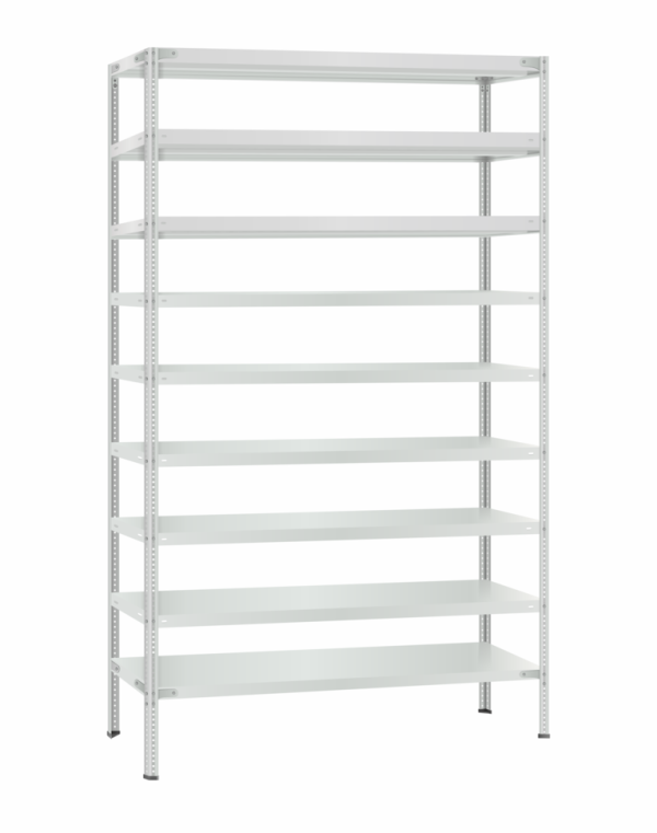 Стеллаж металлический Титан МС-500 2400х1200х400 9 полок