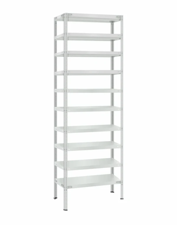 Стеллаж металлический Титан МС-500 2300х700х600 10 полок