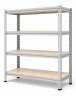 Стеллаж металлический МС-Т 2000х1856х632 4 полки Стеллаж металлический МС-Т 2000х1856х632 4 полки